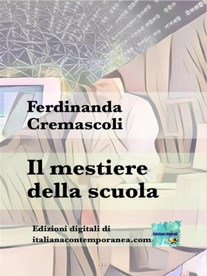 cover image of Il mestiere della scuola. Memoria